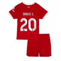 Maglie da calcio Liverpool Diogo Jota #20 Prima Maglia Bambino 2023-24 Manica Corta (+ Pantaloni corti)